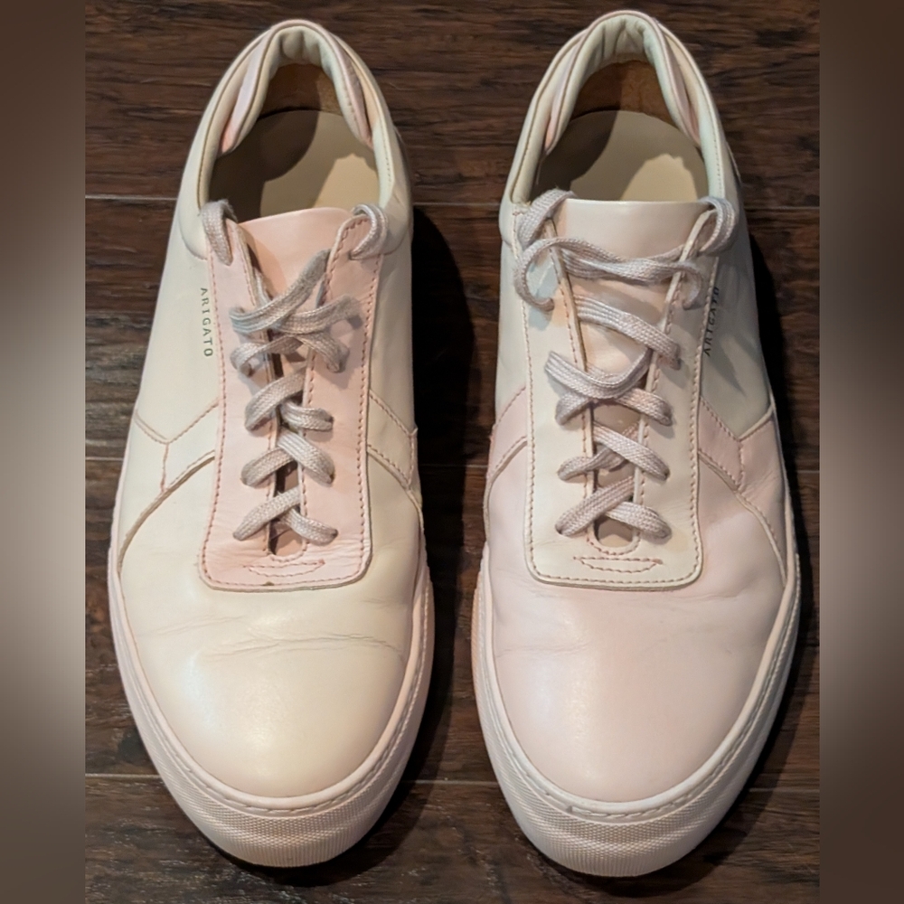 Axel Arigato sz.10 Leather Platform Sneaker Pink/Blush - Picture 6 of 14
